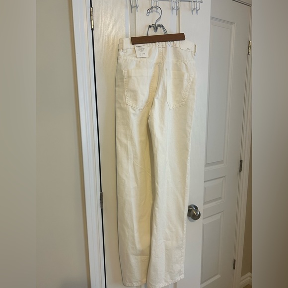 Zara Super High Rise Straight Leg Full length Jeans - Picture 4 of 13
